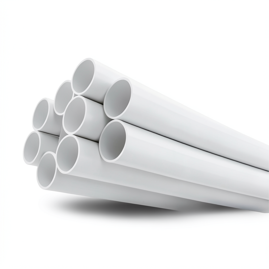 UPVC Pipes Schedule 40 Size 3 inch Thickness 5.49 mm White