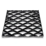 Mazyoon Hot Rolled Black Steel Expanded Metal Mesh 1.5mm Thickness 2.44m Width 3m Length
