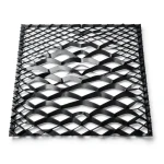 Hot Rolled Black Steel Expanded Metal Mesh Thickness 1.5 mm Width 2.44 m Length 4 m
