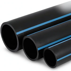 NPF HDPE Pipes Pressure 6 Bar Outside Diameter 125 mm Thickness 3.7 mm Black