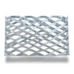 Galvanized Steel Expanded Metal Mesh Thickness 1.7 mm Width 2.44 M Length 1 M