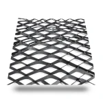 Hot Rolled Black Steel Expanded Metal Mesh Thickness 1.5 mm Width 2.44 m Length 6 m