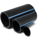 NPF HDPE Pipes Pressure 6 Bar Diameter 355 mm Thickness 10.4 mm Black