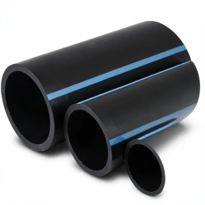 NPF HDPE Pipes Pressure 6 Bar Diameter 355 mm Thickness 10.4 mm Black