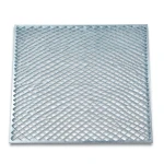 Galvanized Steel Expanded Metal Mesh Thickness 1.7 mm Width 2.44 m Length 2 m