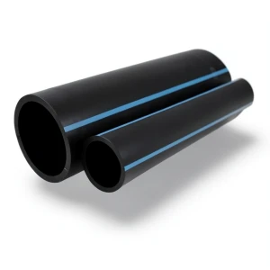 مواسير HDPE الوطني لشبكات المياه ذات الضغط العالي 6 بار قطر خارجي 450 مم سمك 13.2 مم لون أسود