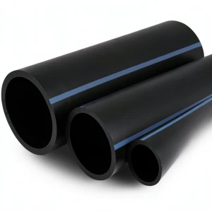 أنابيب HDPE الوطني ضغط 6 بار قطر 500 مم سمك 14.6 مم لون أسود