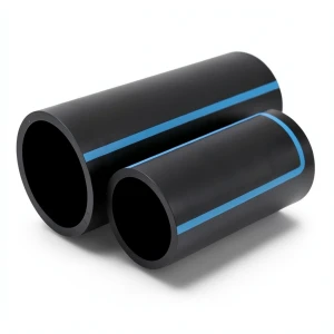NPF HDPE Pipes High Pressure 6 Bar, Diameter 560 mm, Thickness 16.4 mm, Black