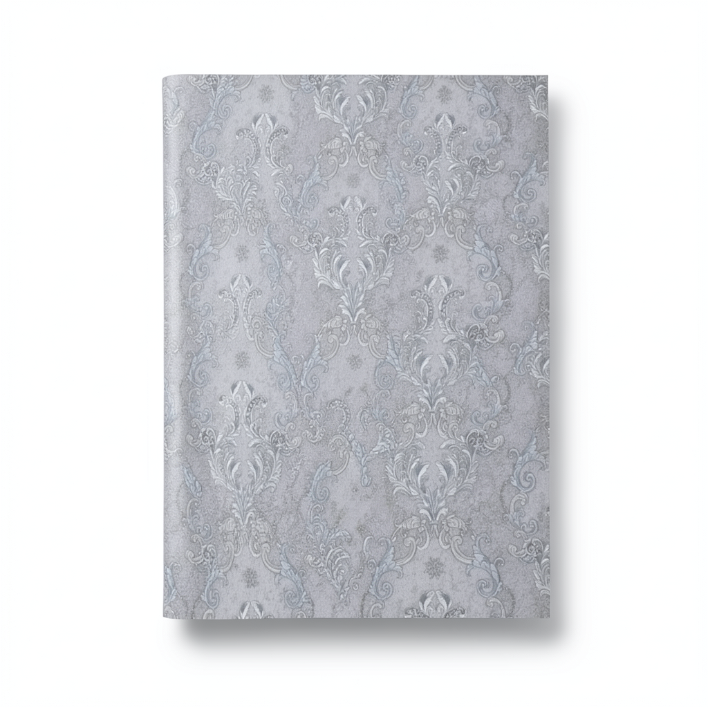 Classic Wall Covering Gray Color 10m x 1.06m, Model 82815