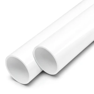 مواسير UPVC ضغط 12.5 بار قطر خارجي 110 مم سمك 5.3 مم لون أبيض