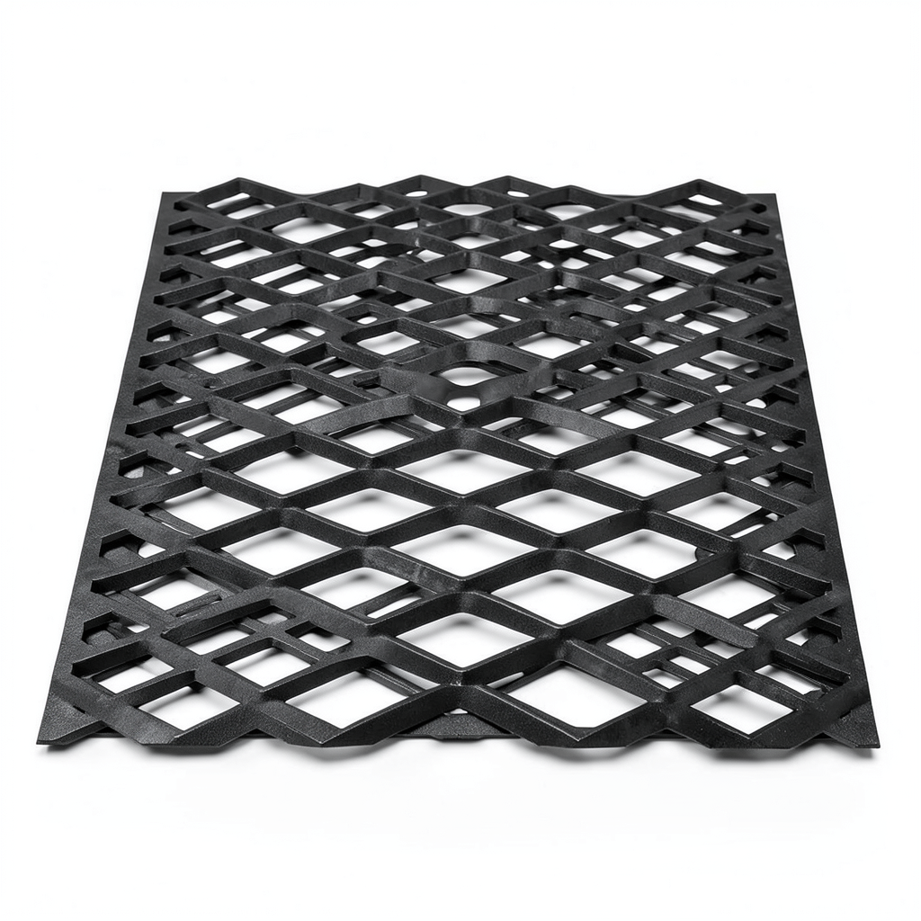 Mazyoon Hot Rolled Black Steel Expanded Metal Mesh 1.5mm Thickness 2.44m Width 3m Length