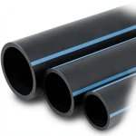 NPF HDPE Pipes Nominal Pressure 4 Bar Outside Diameter 630 mm Thickness 12.4 mm Black