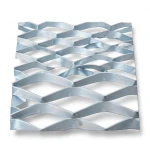 Galvanized Steel Expanded Metal Mesh Thickness 1.7 mm Width 2.44 m Length 6 m