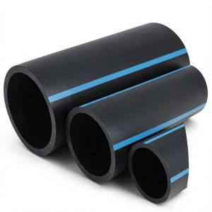 أنابيب HDPE الوطني لشبكات المياه الغير مضغوطة ضغط 4 بار قطر خارجي 710 مم سمك 14 مم لون أسود