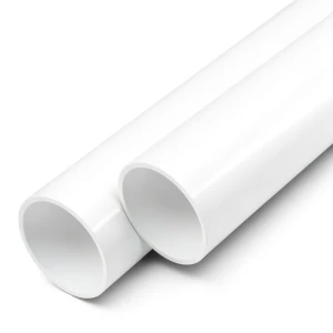 مواسير UPVC ضغط 12.5 بار قطر خارجي 160 مم سمك 7.7 مم لون أبيض
