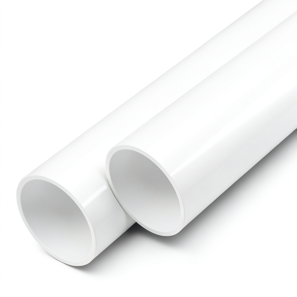 UPVC Pipes Nominal Pressure 12.5 Bar Outside Diameter 160 mm Thickness 7.7 mm White