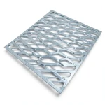 Galvanized Steel Expanded Metal Mesh Mazyoon Thickness 1.7 mm Width 2.44 M Length 5 M
