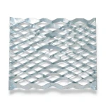 Galvanized Steel Expanded Metal Mesh Thickness 1.7 mm Width 2.44 m Length 6 m