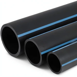 NPF HDPE Pipes Pressure 6 Bar Outside Diameter 90 mm Thickness 2.7 mm Black