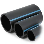 NPF HDPE Pipes High Pressure 6 Bar, Diameter 110 mm, Thickness 3.2 mm, Black