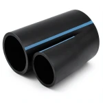 NPF HDPE Pipes Pressure 6 Bar Outside Diameter 125 mm Thickness 3.7 mm Black