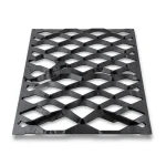 Hot Rolled Black Steel Expanded Metal Mesh Thickness 1.5 mm Width 2.44 m Length 6 m
