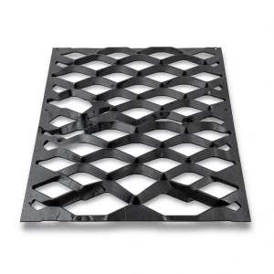 Hot Rolled Black Steel Expanded Metal Mesh Thickness 1.5 mm Width 2.44 m Length 6 m