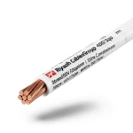 سلك مجدول 300 ملي 450/750 فولت، موصل نحاس، معزول PVC لون ابيض | مجموعة كابلات الرياض