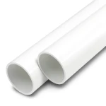 UPVC Pipes Nominal Pressure 12.5 Bar 40 mm Diameter 2.4 mm Thickness White