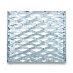 Galvanized Steel Expanded Metal Mesh Thickness 1.7 mm Width 2.44 M Length 1 M