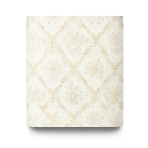 Italian Wallpaper Classic Design 10m x 1.06m, Cream Color, Model 82819