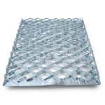 Galvanized Steel Expanded Metal Mesh Thickness 1.7 mm Width 2.44 m Length 4 m