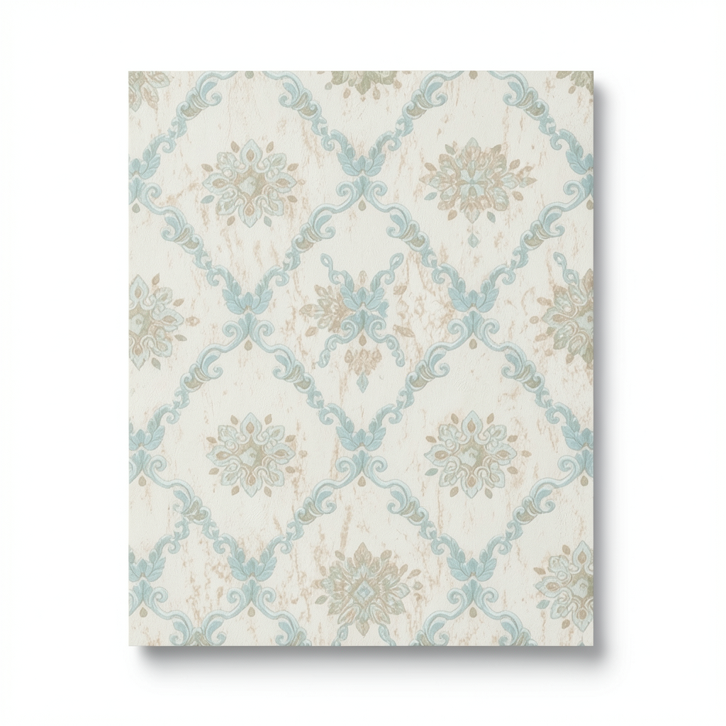 Classic Wall Covering Pale Beige Color 10m x 1.06m, Model 82821