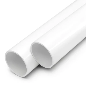 مواسير UPVC ضغط 12.5 بار قطر خارجي 250 مم سمك 11.9 مم لون أبيض
