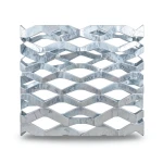 Galvanized Steel Expanded Metal Mesh Mazyoon Thickness 1.7 mm Width 2.44 M Length 5 M