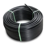 لفة أنابيب بلاستيك HDPE ضغط 3.2 بار PE 100 قطر خارجي 110 مم SDR 41 لون أسود