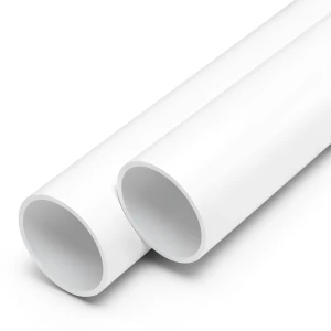 UPVC Pipes Nominal Pressure 12.5 Bar 40 mm Diameter 2.4 mm Thickness White