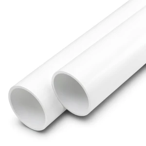 UPVC Pipes Nominal Pressure 12.5 Bar Outside Diameter 50 mm Thickness 3 mm White