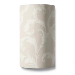 Italian Wallpaper Leaf-Patterned Design Beige Color, Size 10m x 0.73m, Model 305017