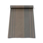Italian Wallpaper Brown Color Striped Design, Size 10mx0.73m, Model 305019