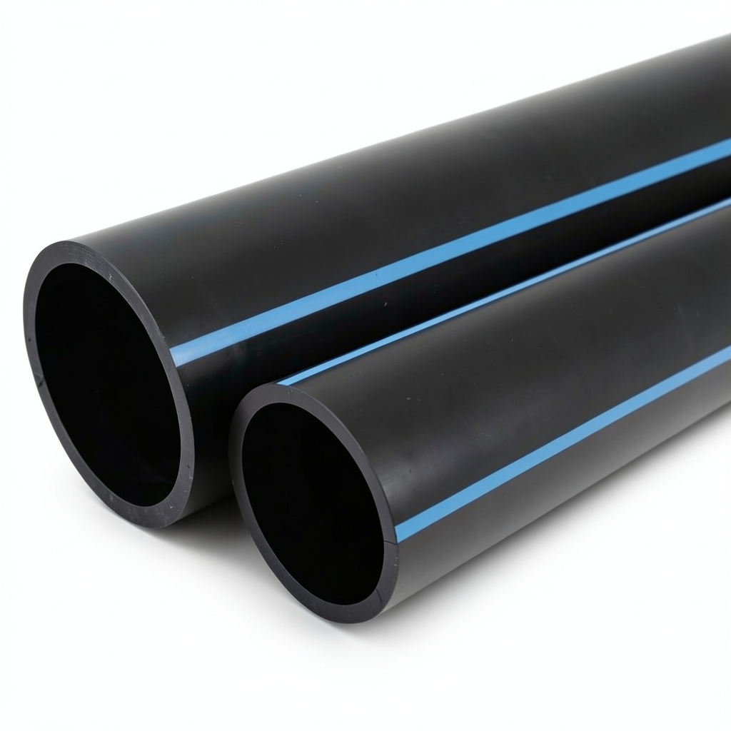أنابيب HDPE الوطني ضغط 6 بار قطر 710 مم سمك 20.7 مم لون أسود
