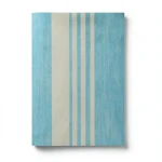 Italian Wallpaper Striped Design Turquoise, Size 10mx0.73m, Model 305021