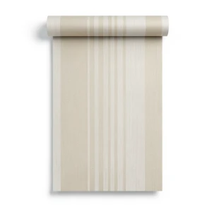 Italian Wallpaper Striped Design Beige Color, Size 10m x 0.73m, Model 305022