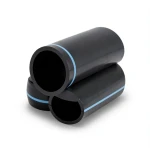 NPF HDPE Pipes High Pressure 10 Bar, 75 mm Diameter, 3.6 mm Thickness, Black