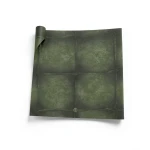 Italian Wallpaper Green Color Modern Design, Size 10m x 0.70m, Model rc17034