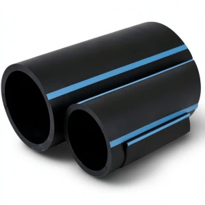 أنابيب HDPE الوطني ضغط 10 بار قطر خارجي 110 مم سمك 5.3 مم لون أسود