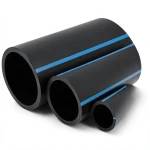 NPF HDPE Pipes Pressure 10 Bar Outside Diameter 225 mm Thickness 10.8 mm Black