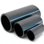 NPF HDPE Pipes Pressure 10 Bar Outside Diameter 355 mm Thickness 16.9 mm Black