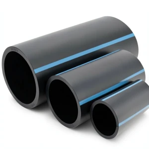 أنابيب HDPE الوطني ضغط 10 بار قطر خارجي 355 مم سمك 16.9 مم لون أسود