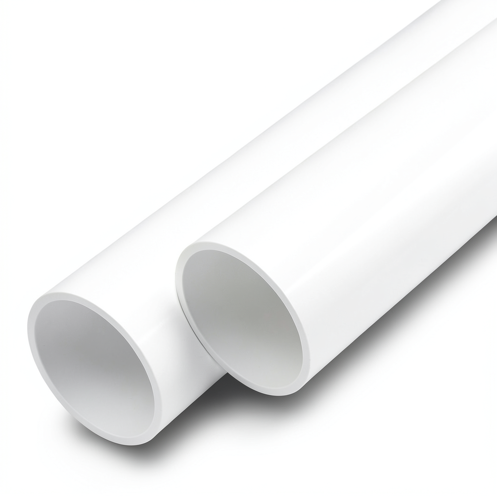 UPVC Pipes Nominal Pressure 16 Bar Outside Diameter 125 mm Thickness 7.4 mm White